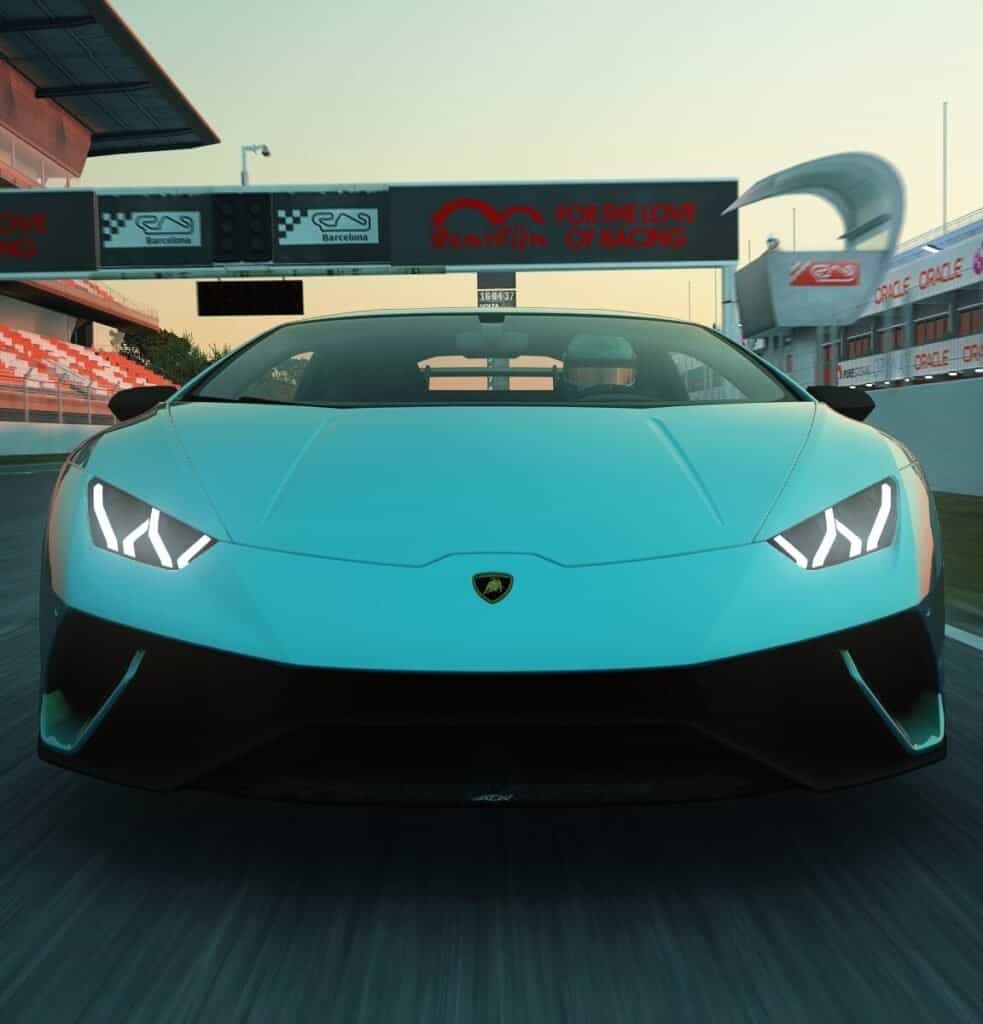 Pronájem simulátoru Hurricane. Pronájem mobilních závodních simulátorů. Pronájem závodních simulátorů. Pronájem závodního simulátoru Lamborghini v Praze, Ostravě, Plzni, Liberci. Profesionální závodní simulátory.