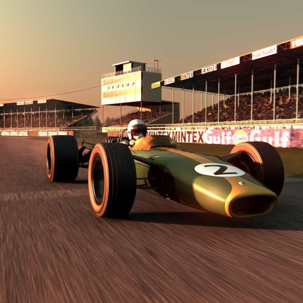 Starý Lotus Závodní simulátor pronájem Praha závodní simulátor pronájem historický zážitek pronájem v Brně