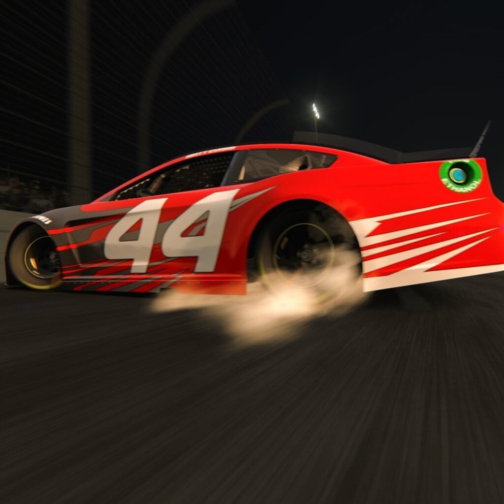 Mustang NASCAR sim Pronájem pro firmy Brno Pronájem simulace NASCAR v Praze
