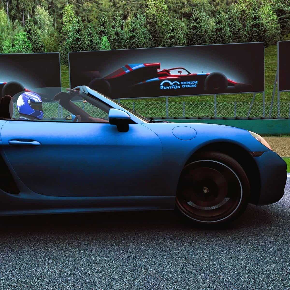 Půjčovna závodních simulátorů Porsche v ČR. Půjčovna Porsche Petrol Racing sim Praha Brno Ostrava