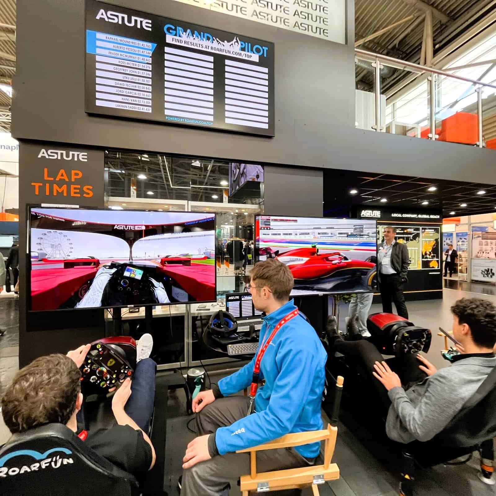 VR profesionální simulátor F1 a soutez.