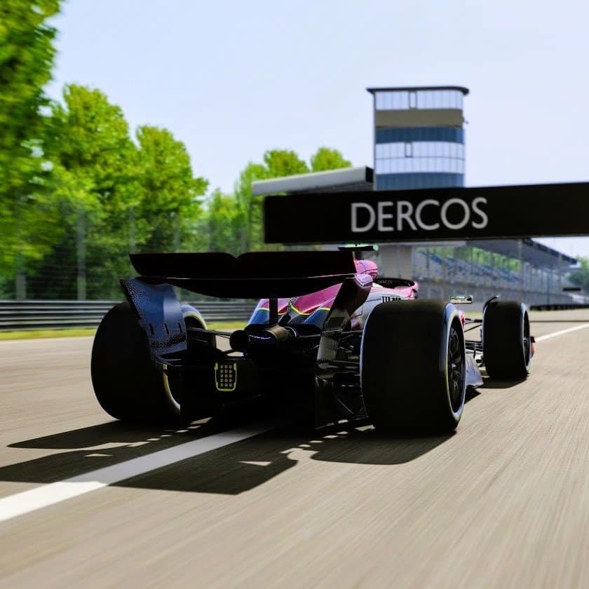 Zajistili jsme Formule 1 trenažér s VR pro Dercos Branding.