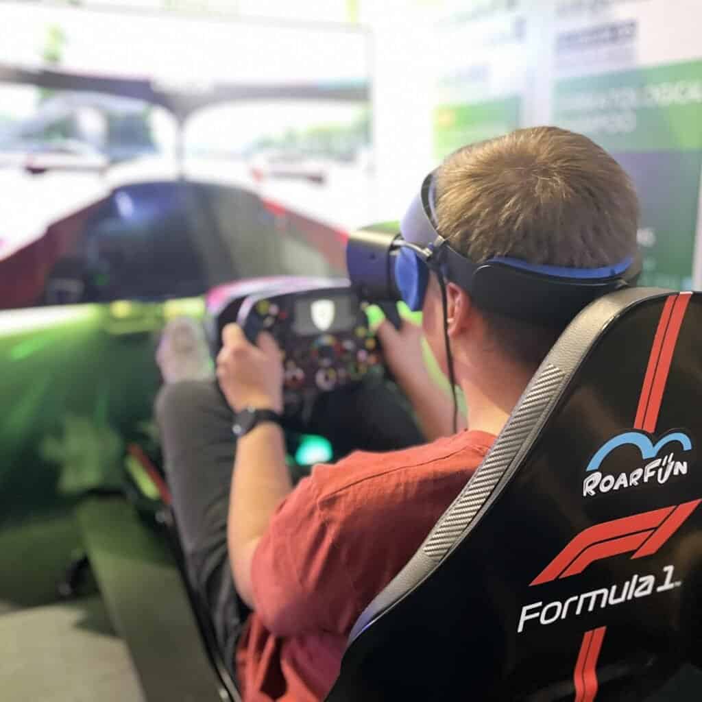 F1 formule simulator brno.