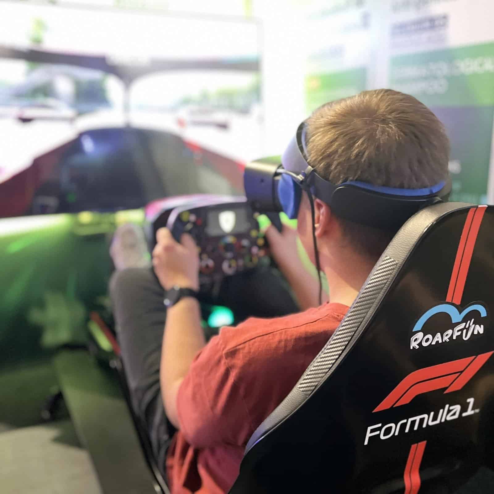 F1 formule simulator brno.