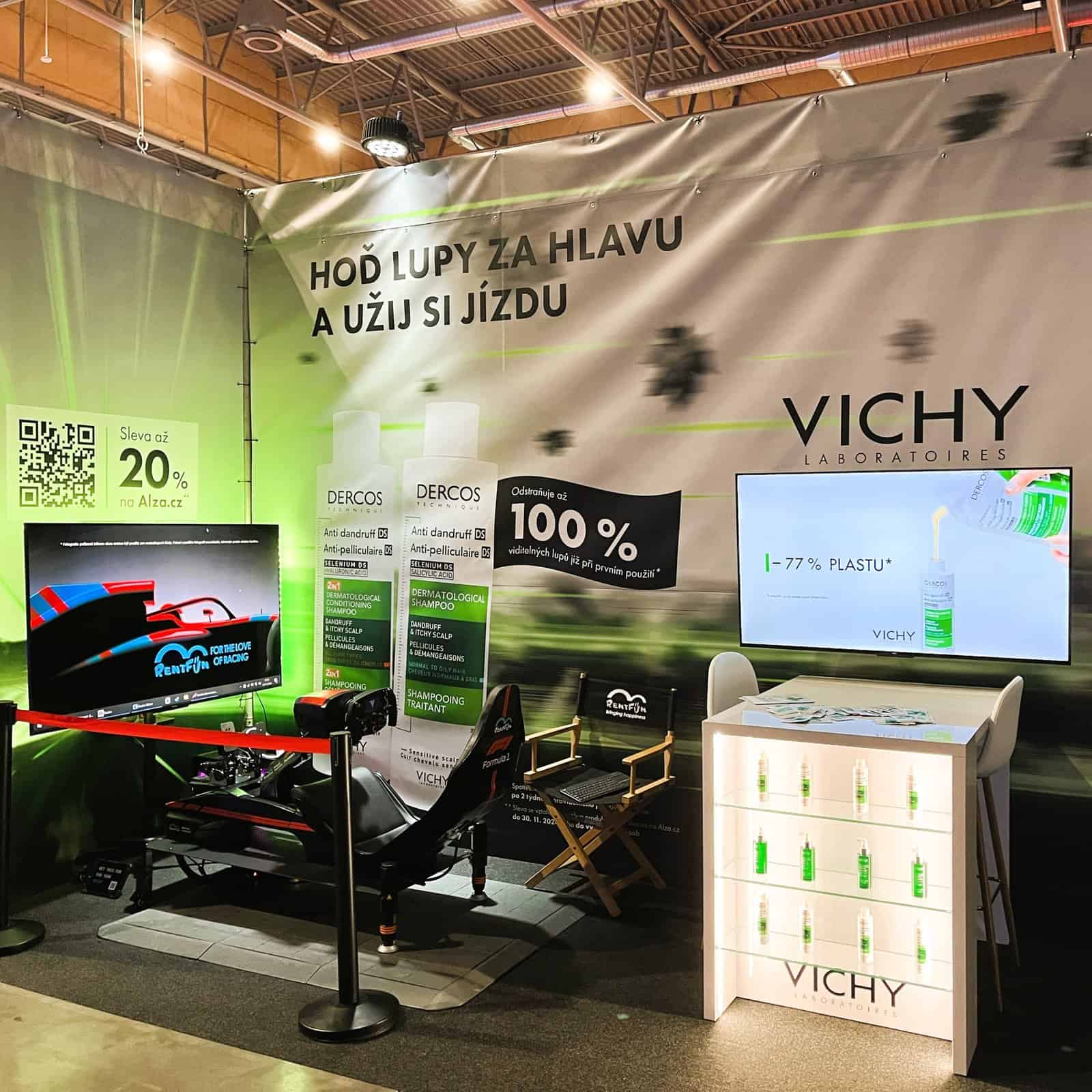 VR formule simulator dercos vichy.